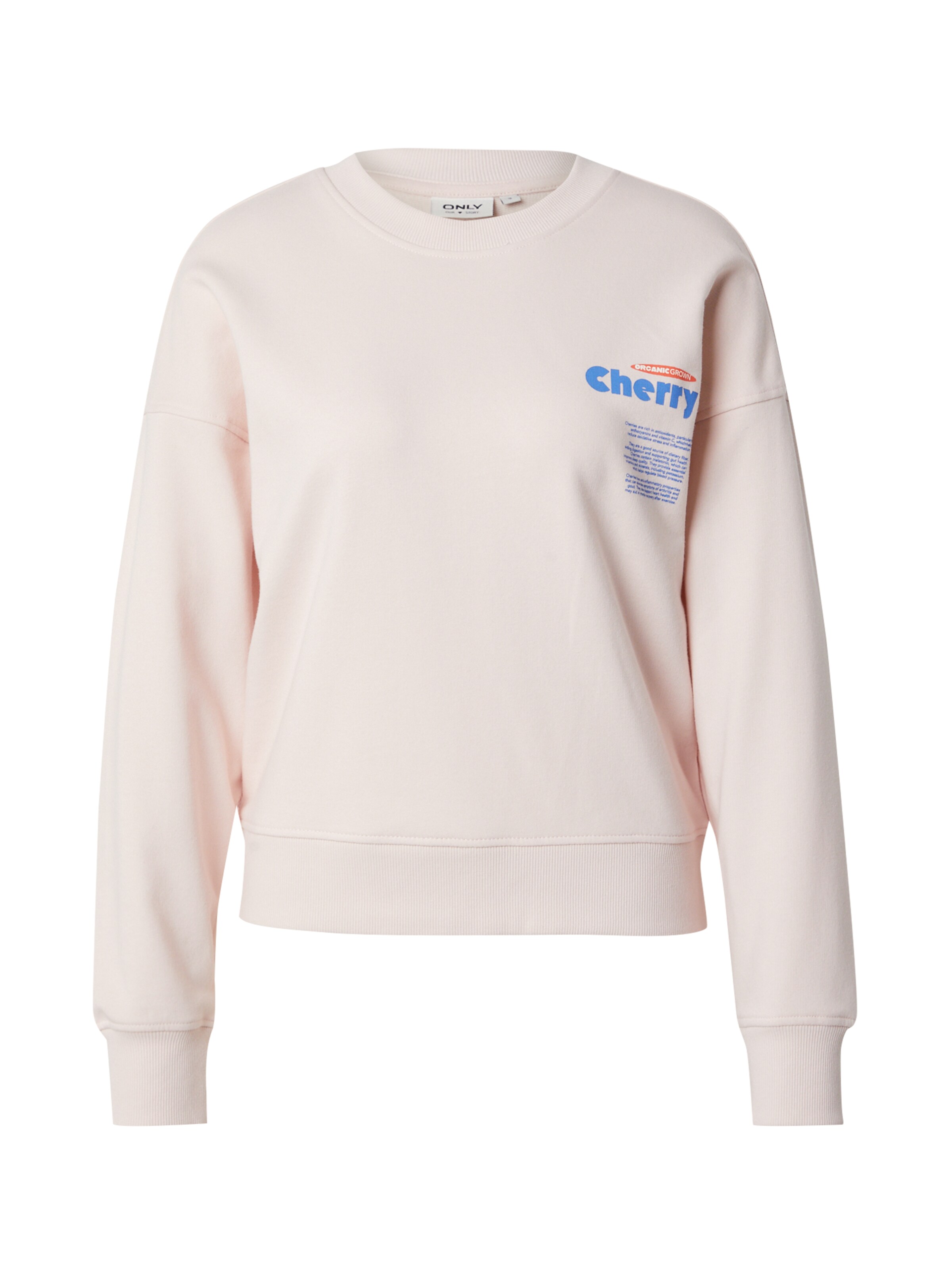 Sweat-shirt 'ONLPhilea' ONLY en rose : devant