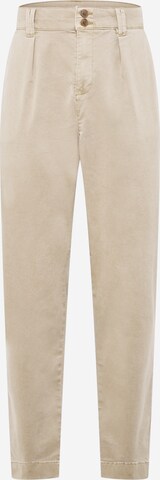 Regular Pantalon Esprit Curves en beige : devant