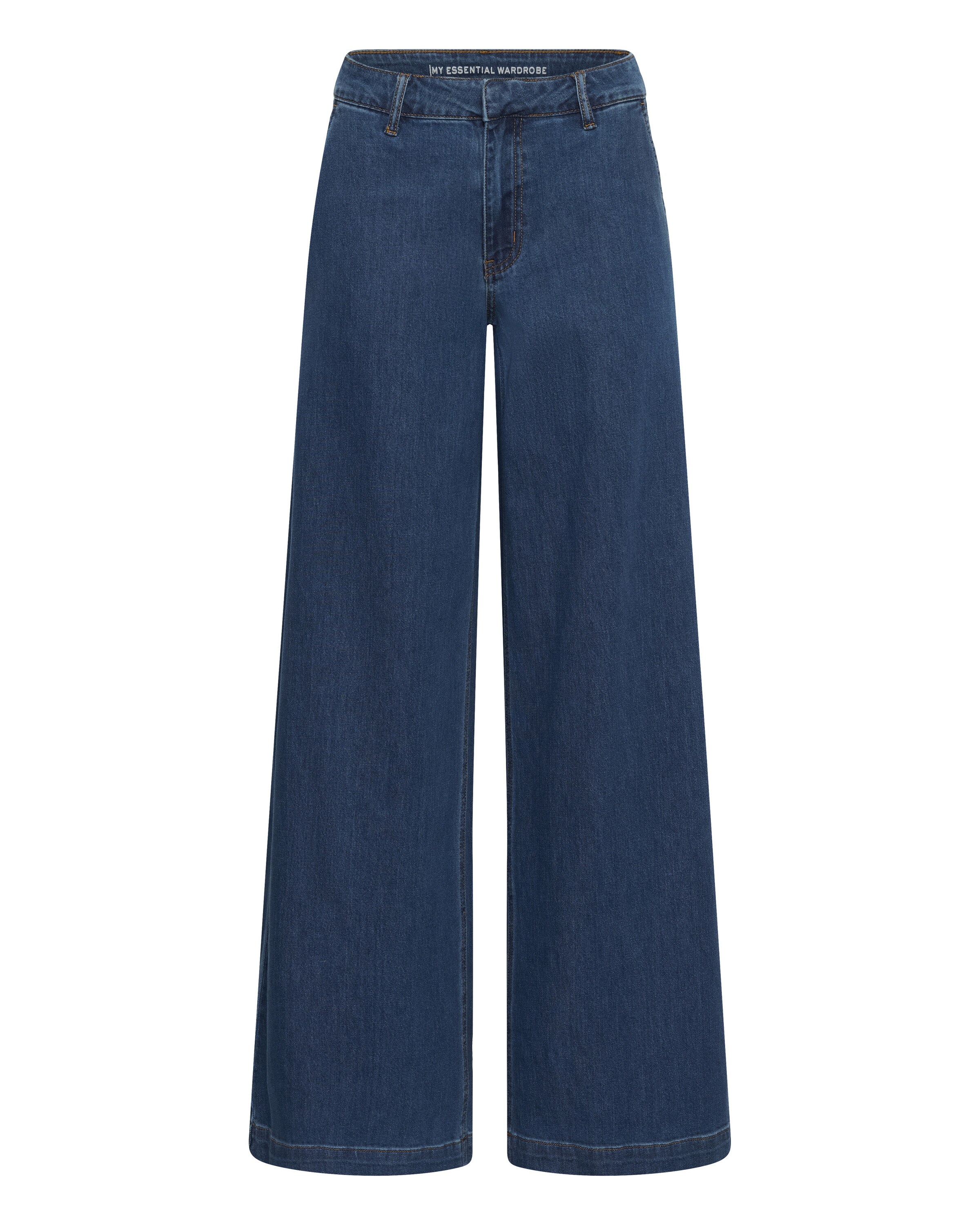 My Essential Wardrobe Jeans in 25-26 in de kleur Blauw, Productweergave