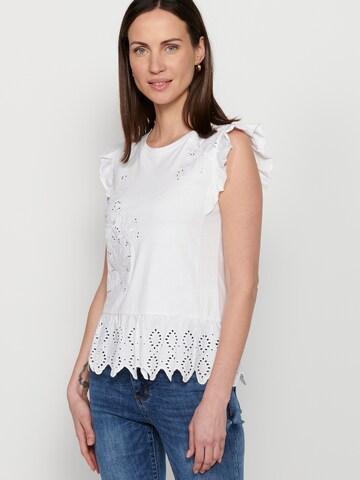 KOROSHI Blouse in White