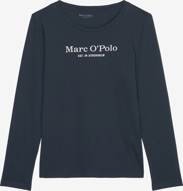 Marc O'Polo Shirt ' Mix & Match Cotton ' in Blue: front