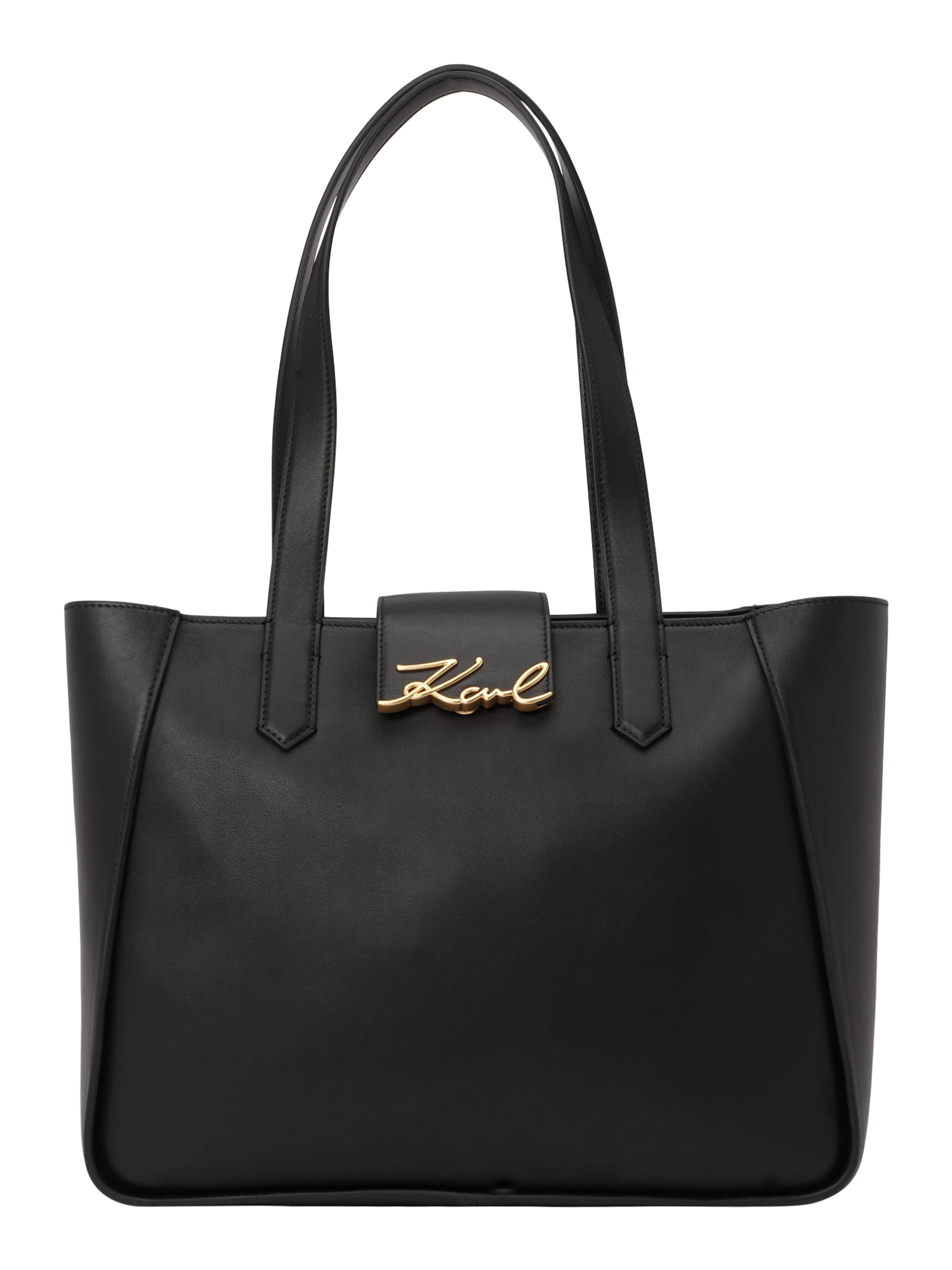 Karl Lagerfeld Shopper 'Behind The Seams' i sort: forside