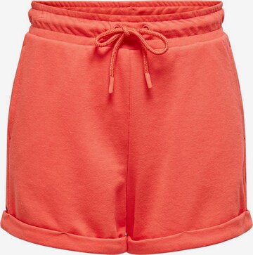 Pantalon de sport ONLY PLAY en orange : devant