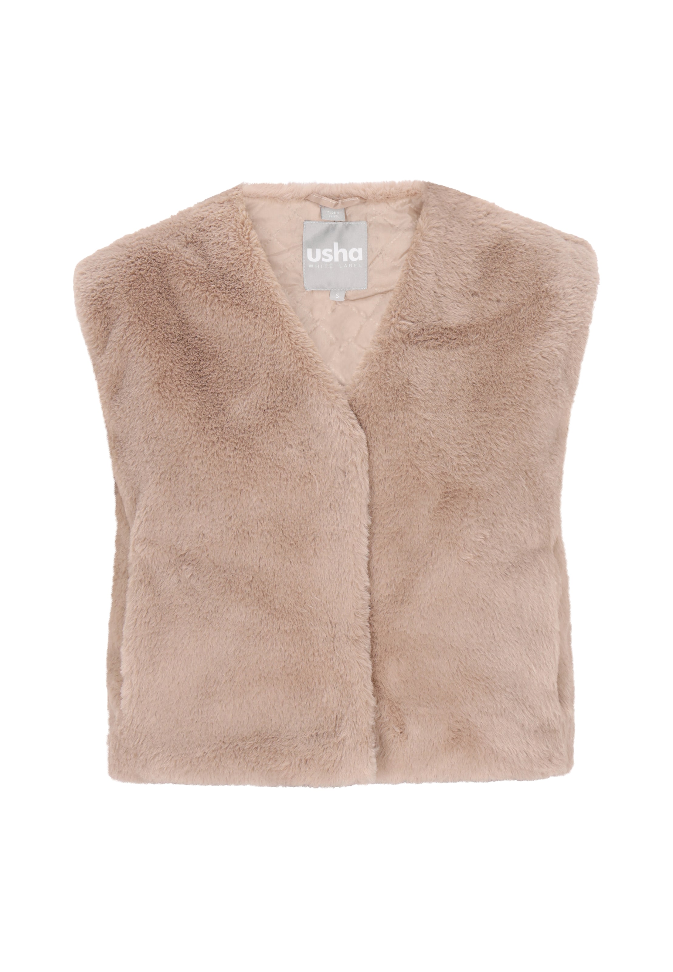 bēšs usha WHITE LABEL Veste: no priekšpuses