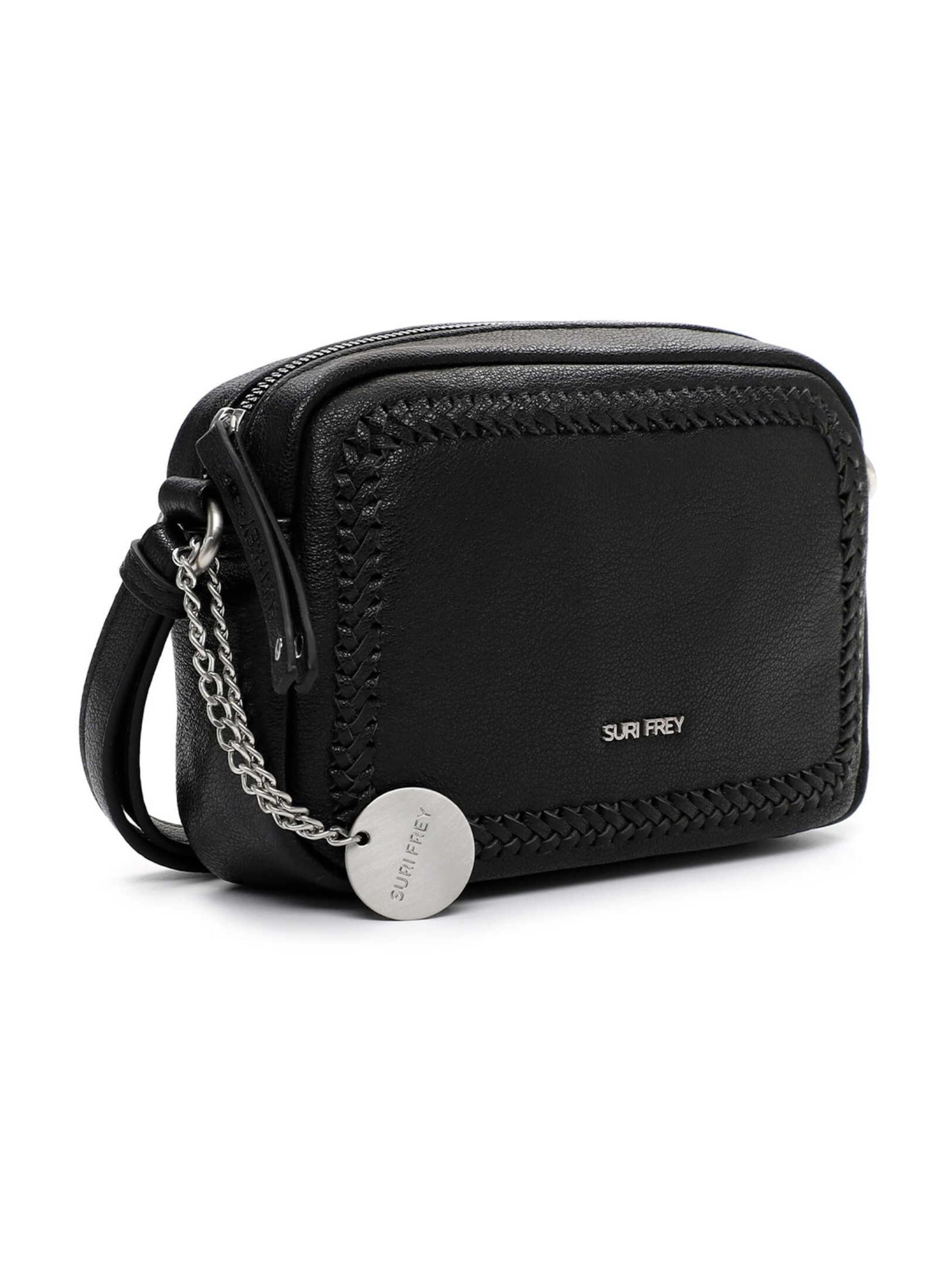 Suri Frey Schoudertas 'Piggy' in Zwart