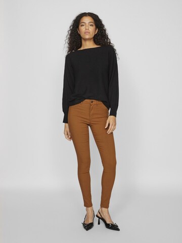 VILA Sweater in Black