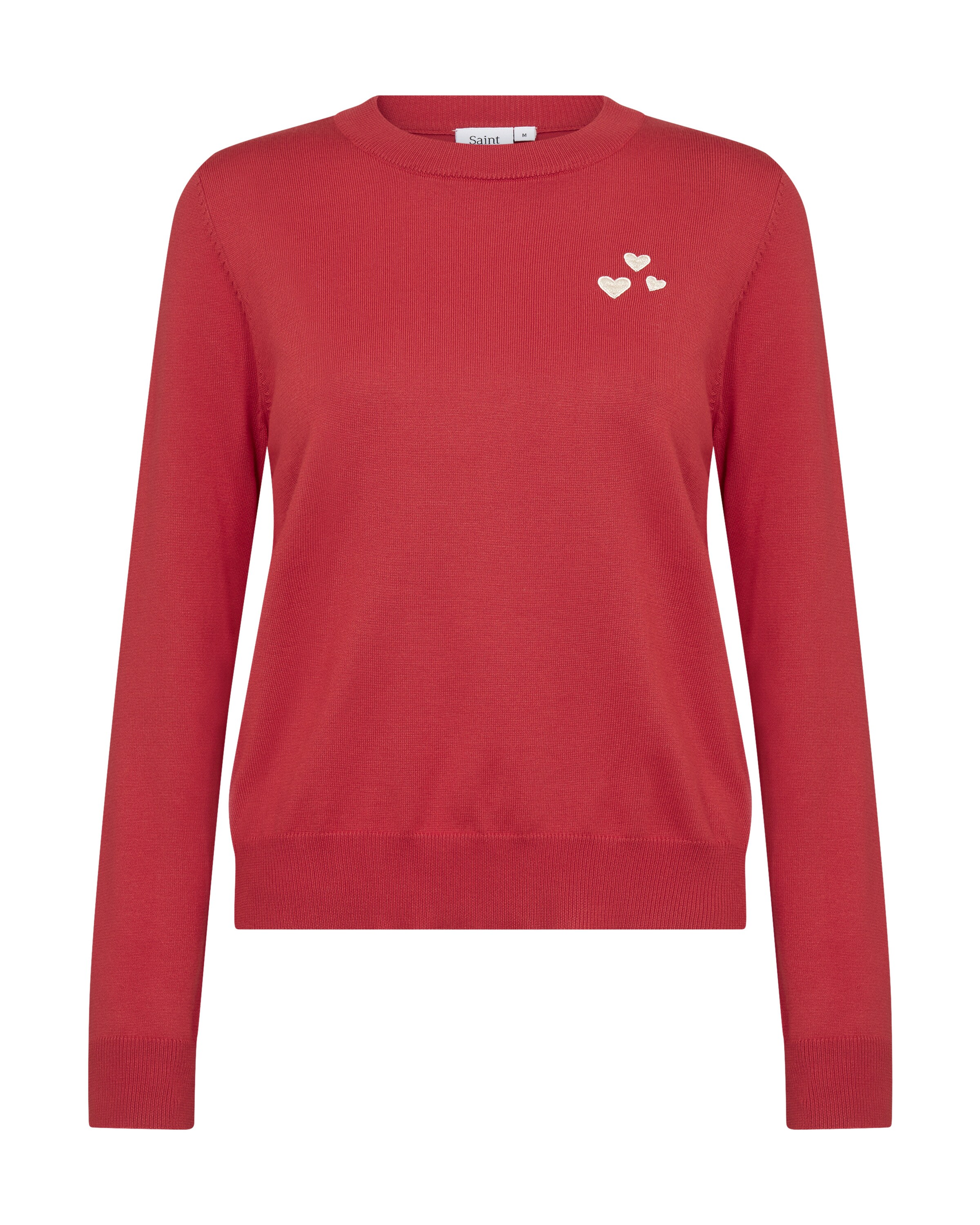 SAINT TROPEZ Pullover 'Valentina' in Rot: Vorderseite