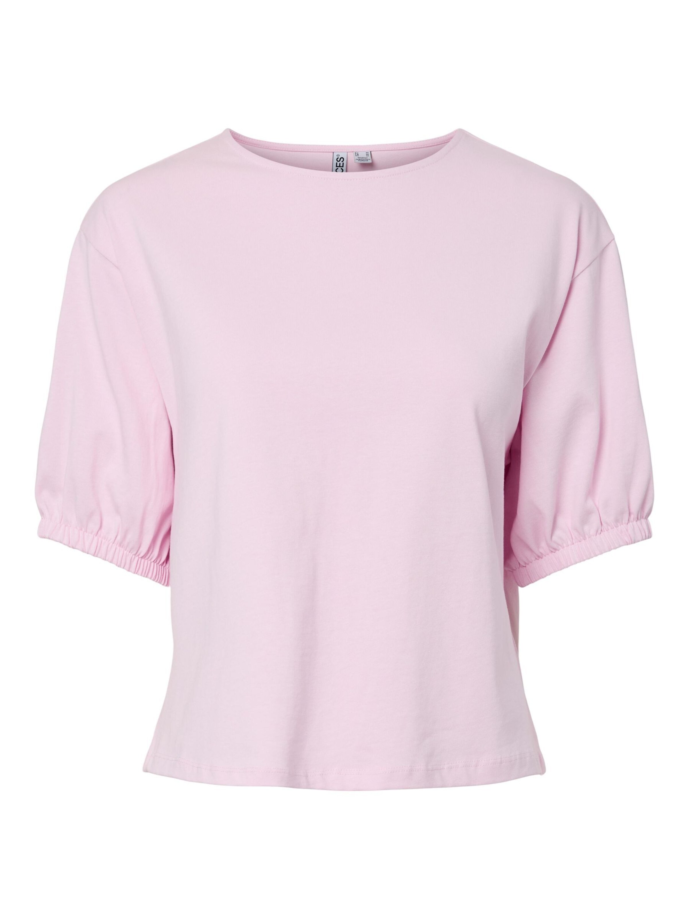 T-shirt 'PCMilje' PIECES en rose : devant