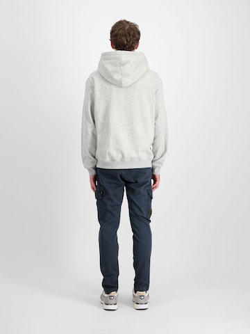 ALPHA INDUSTRIES Regular Cargohose 'Petrol Patch' in Blau