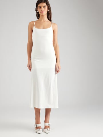 Robe de soirée GLAMOROUS en blanc : devant