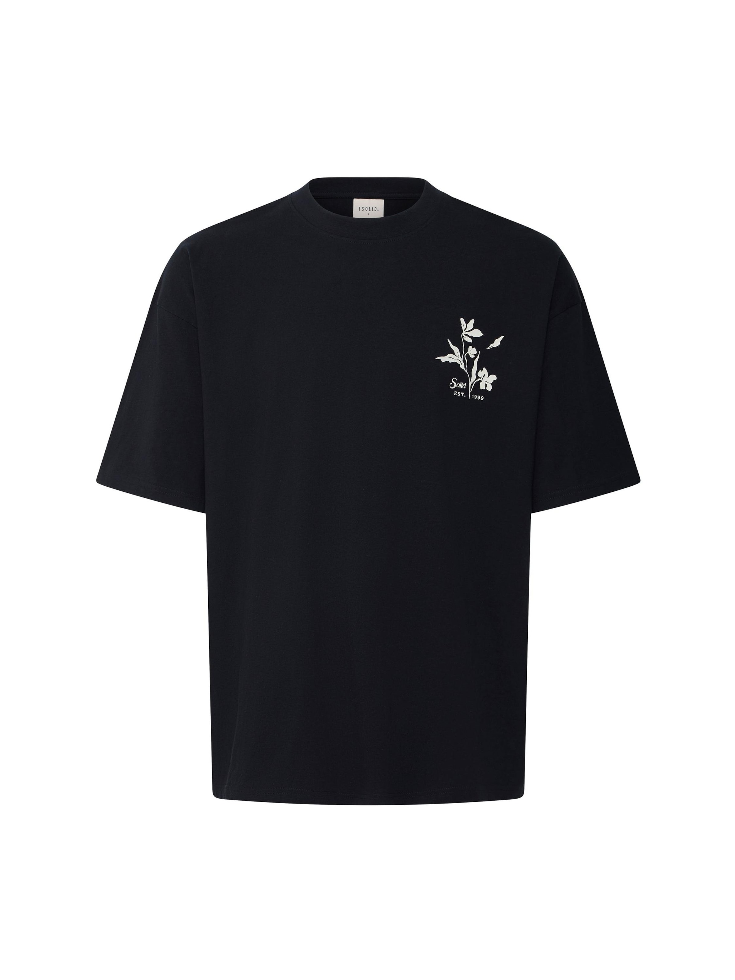 !Solid Shirt 'SDAmon' in Black: front