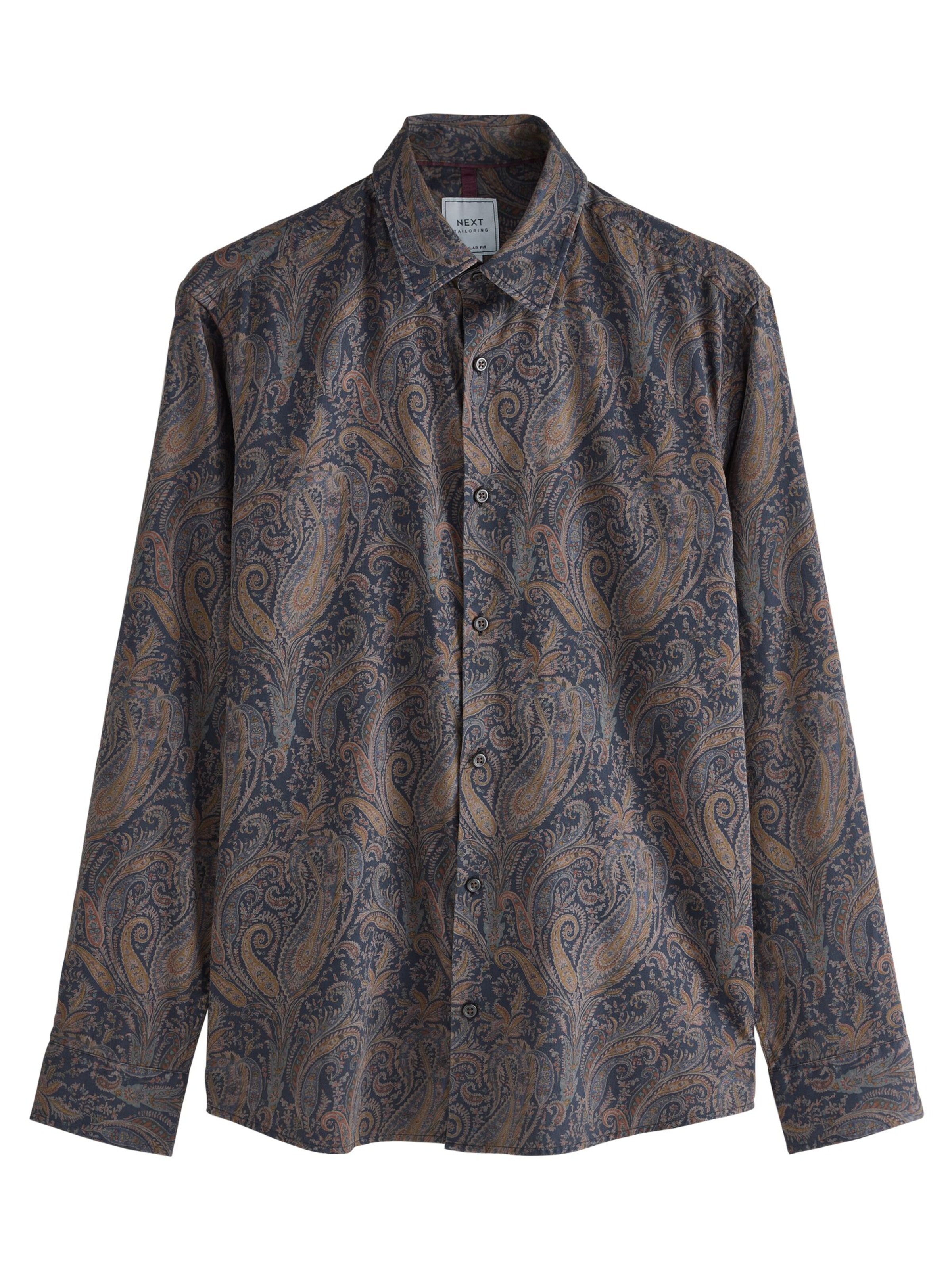 Next Regular Fit Paita värissä lila: etupuoli