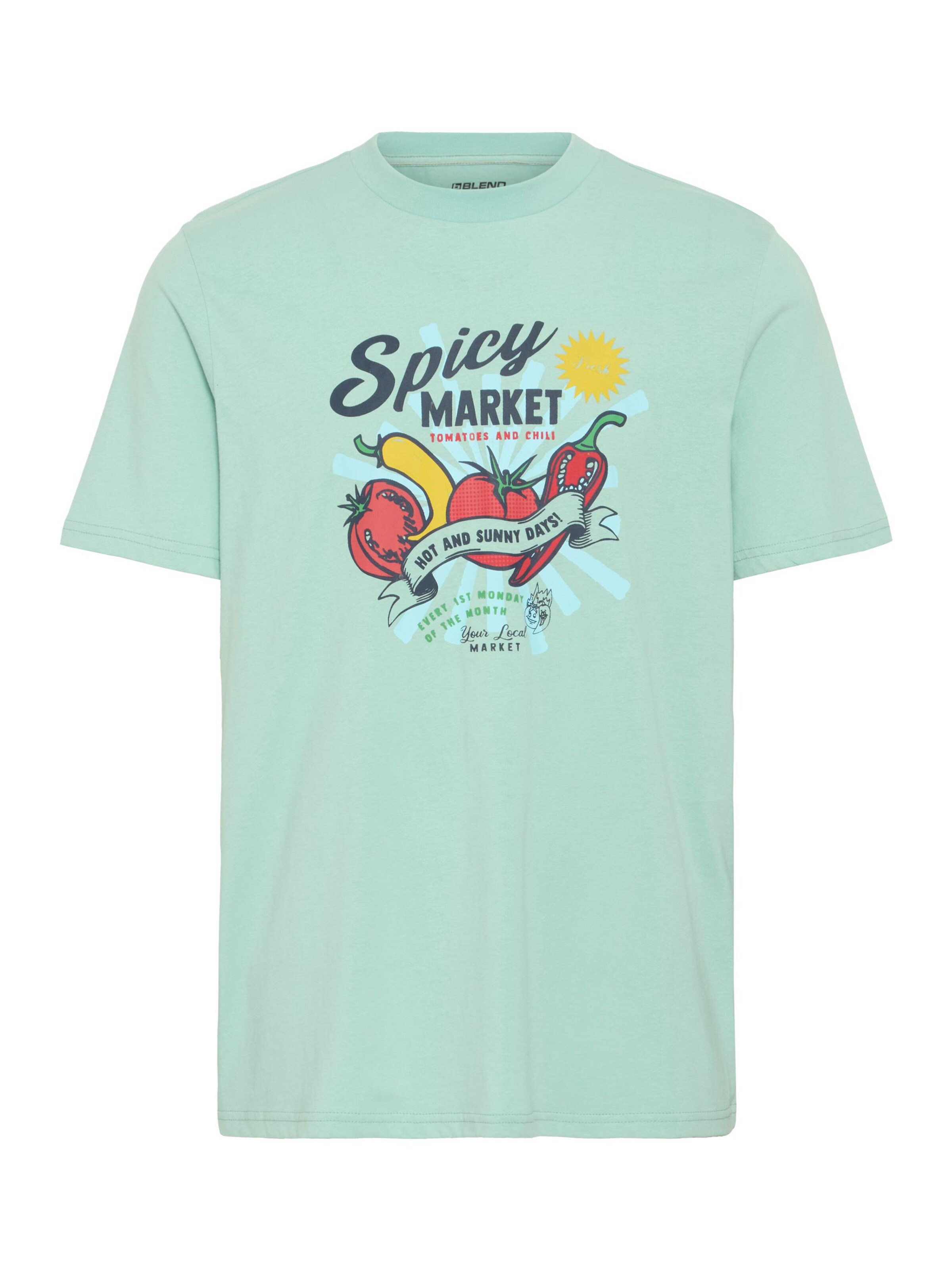 BLEND - Camisa ' BHJOK ' em azul: frente