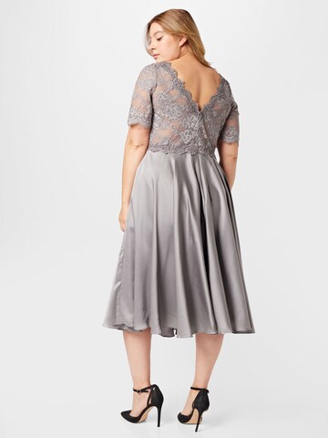 My Mascara Curves Cocktail dress in Grey