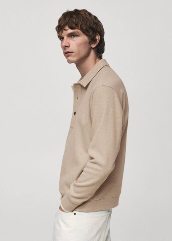 MANGO MAN Sweatshirt 'Alludiap' in Gelb