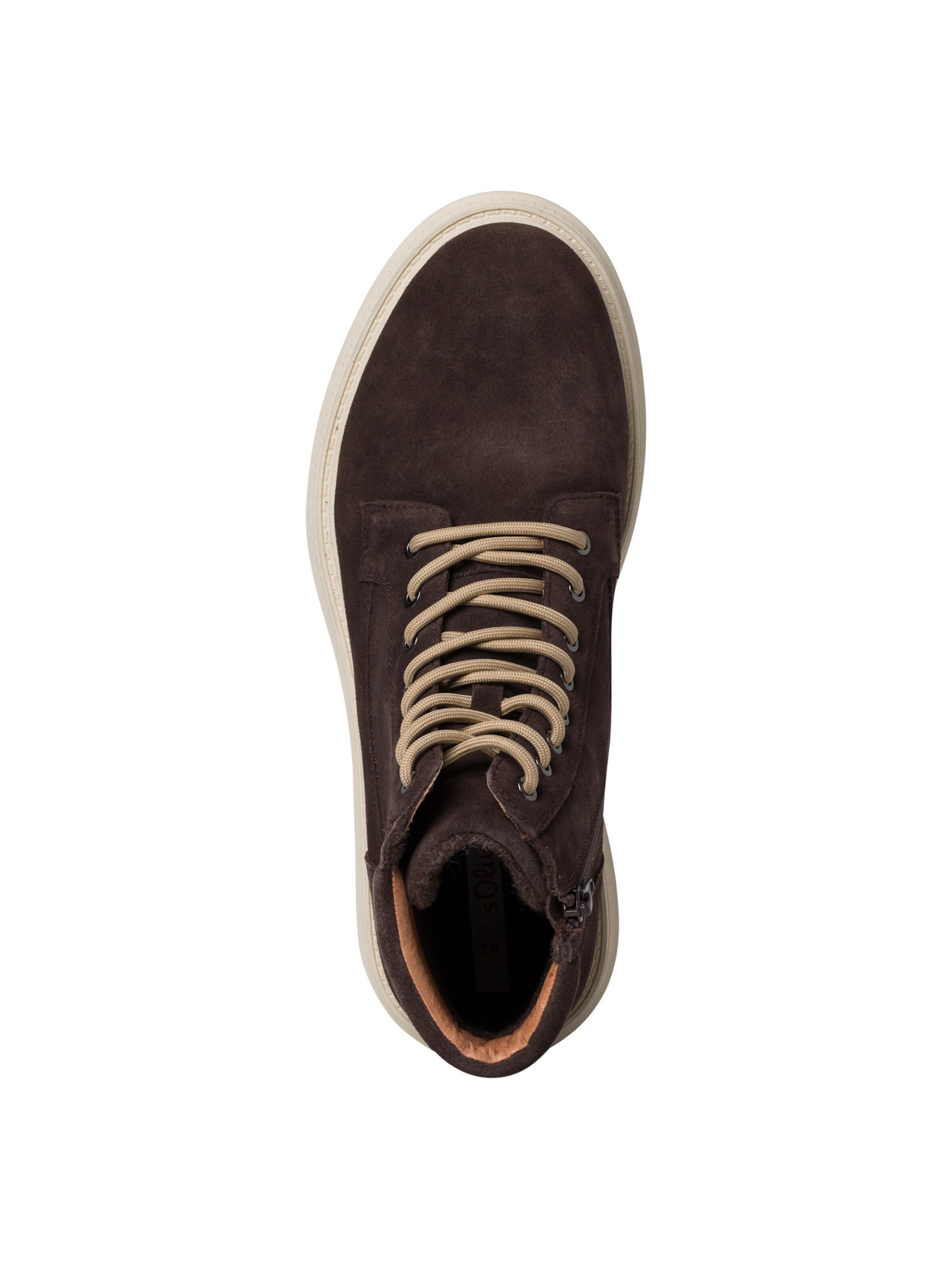 s.Oliver Veterboots in Bruin