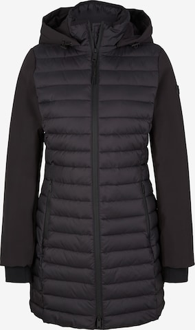 TOM TAILOR Between-Seasons Coat in Black: front