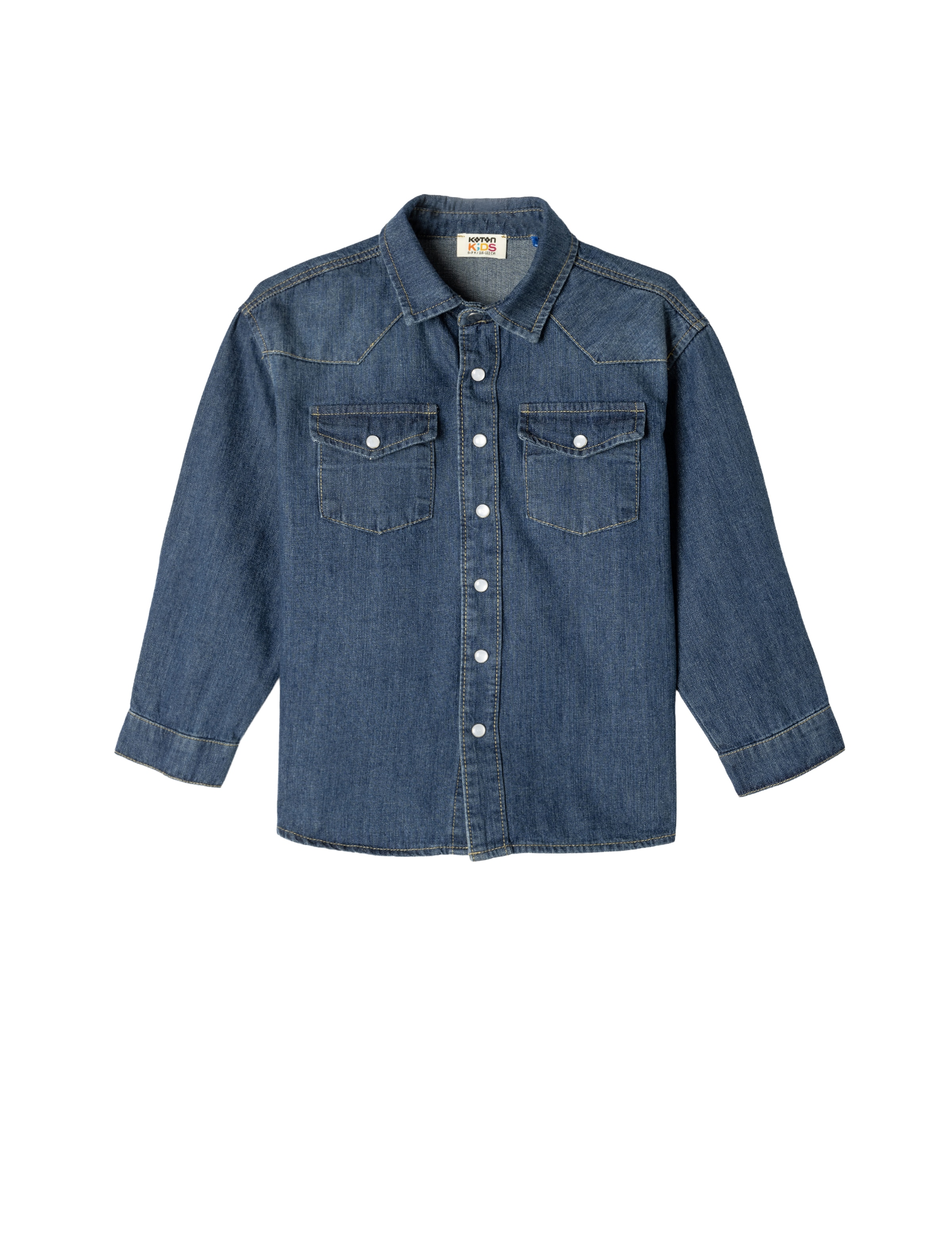 Koton Between-season jacket in Blue: front