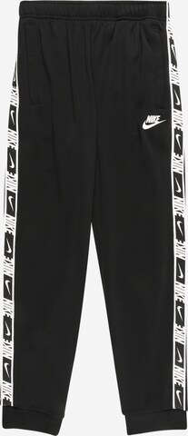 Nike Sportswear Kalhoty – černá: přední strana