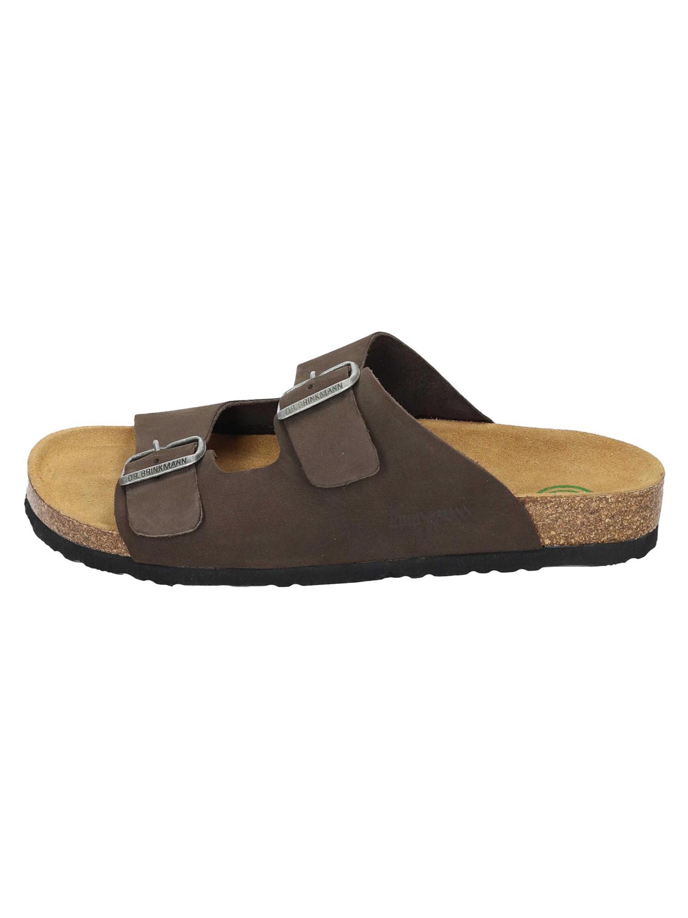 Mule 'Bonillo' DR. BRINKMANN en marron : devant