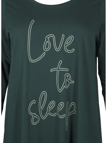 Zizzi Nightgown 'MALLY' in Green