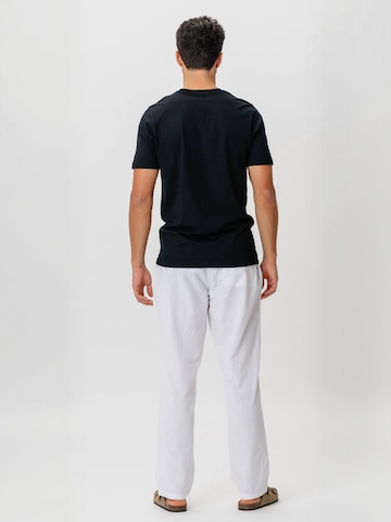 regular Pantaloni ' Cotton ' di TEESHOPPEN in bianco