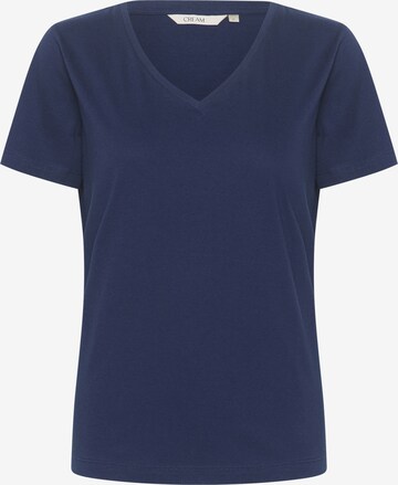 T-shirt 'Naia' Cream en bleu : devant