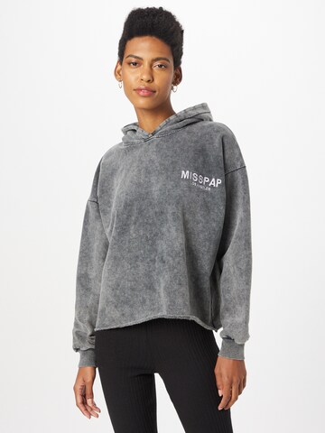 Misspap Sweatshirt in Grey: front