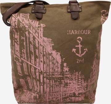 Harbour 2nd Shopper táska 'Pauli' - zöld: elől