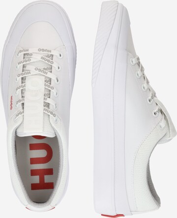 Sneaker low 'Dyer Tenn' de la HUGO pe alb