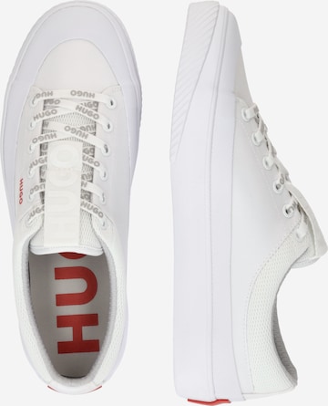 Sneaker low 'Dyer Tenn' de la HUGO Red pe alb