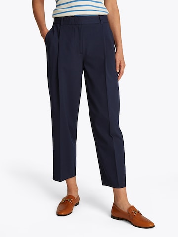 Loosefit Pantalon à pince TOMMY HILFIGER en bleu : devant