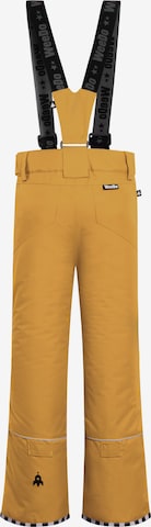 Regular Pantalon fonctionnel 'Liodo Löwe' WeeDo en jaune