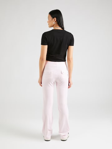 rožinė Juicy Couture Standartinis Kelnės 'DEL RAY'