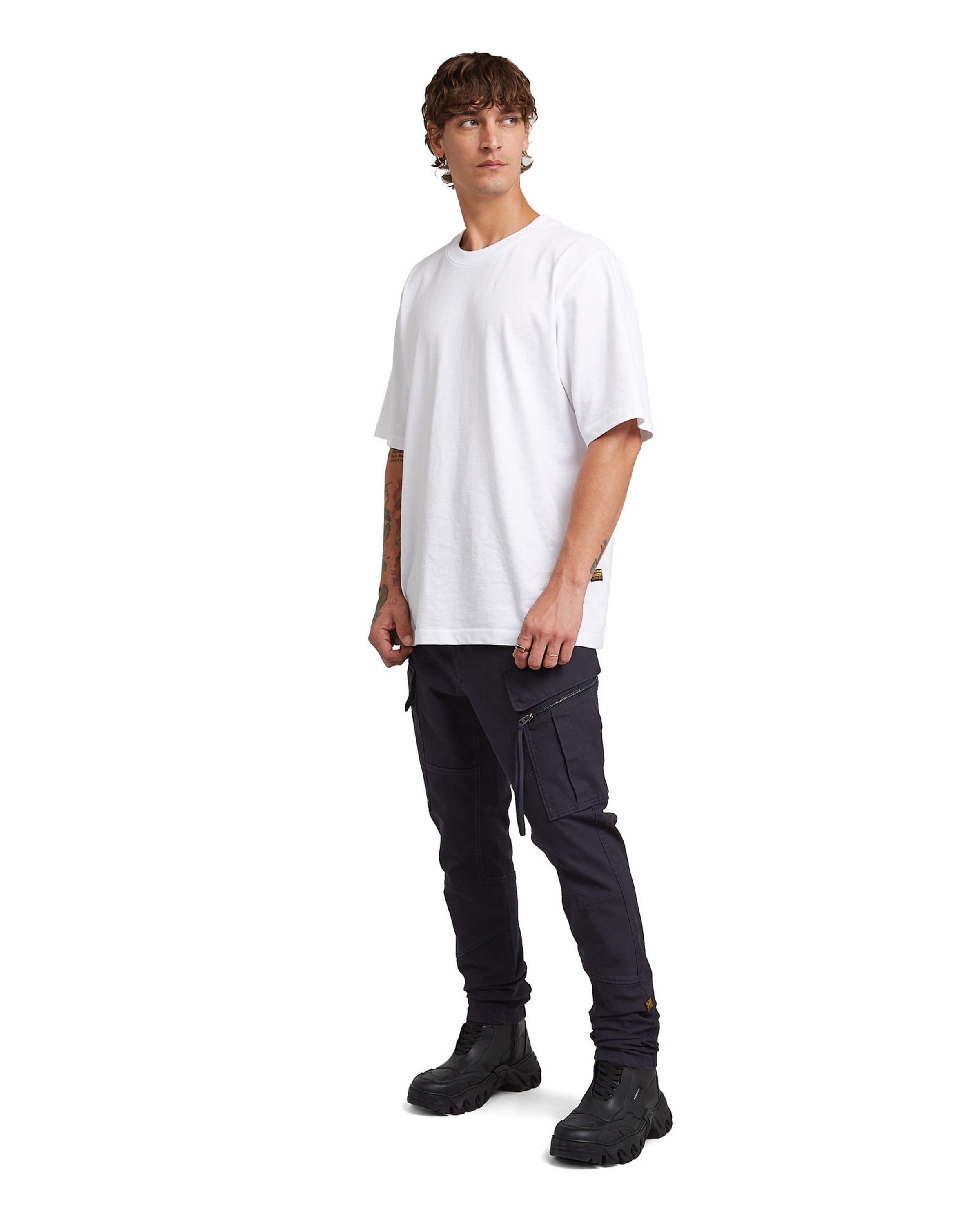 G-STAR Skinny Cargo trousers in Purple