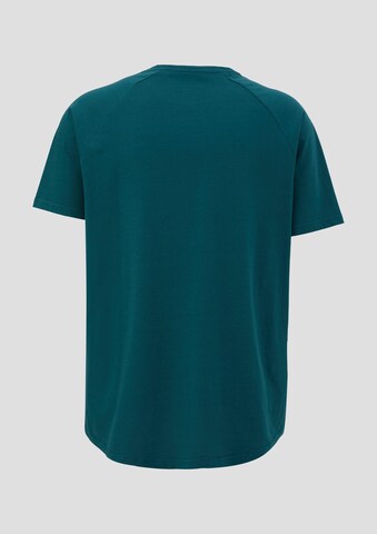 QS Shirt in Green: back