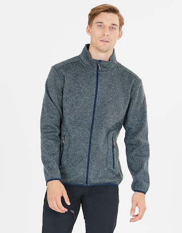 Whistler Fleece jas in Blauw: voorkant