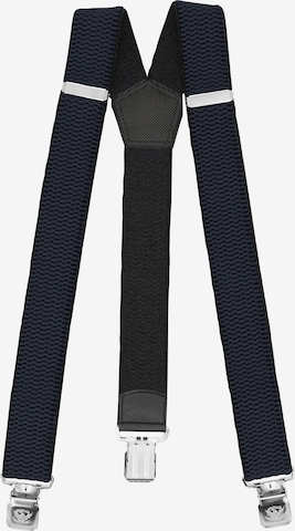 Fabio Farini Suspenders in Blue: front