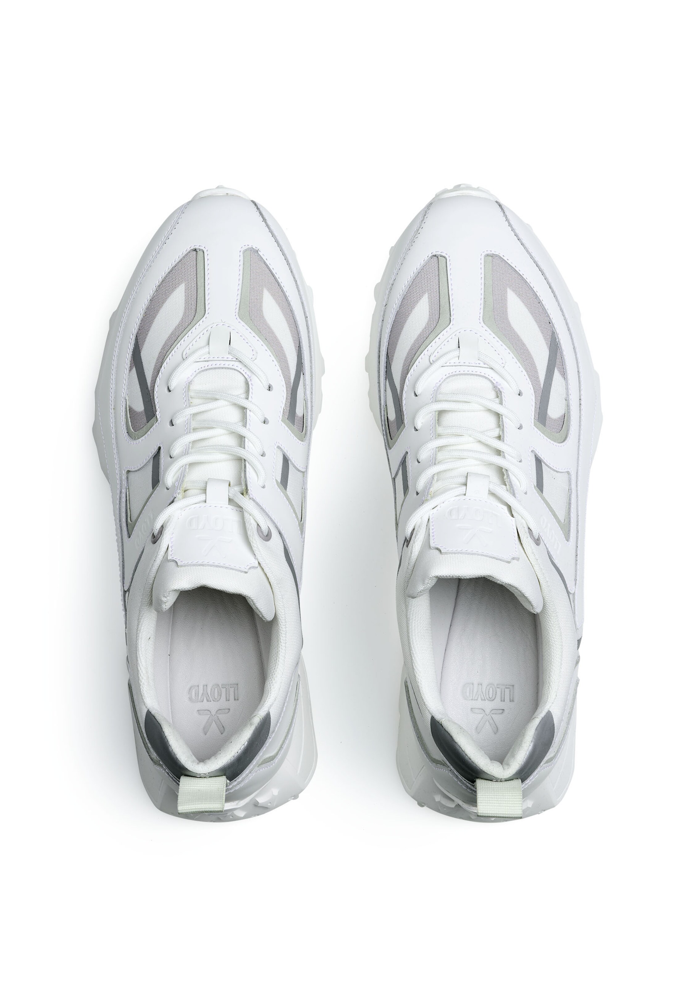 Baskets hautes LLOYD en blanc