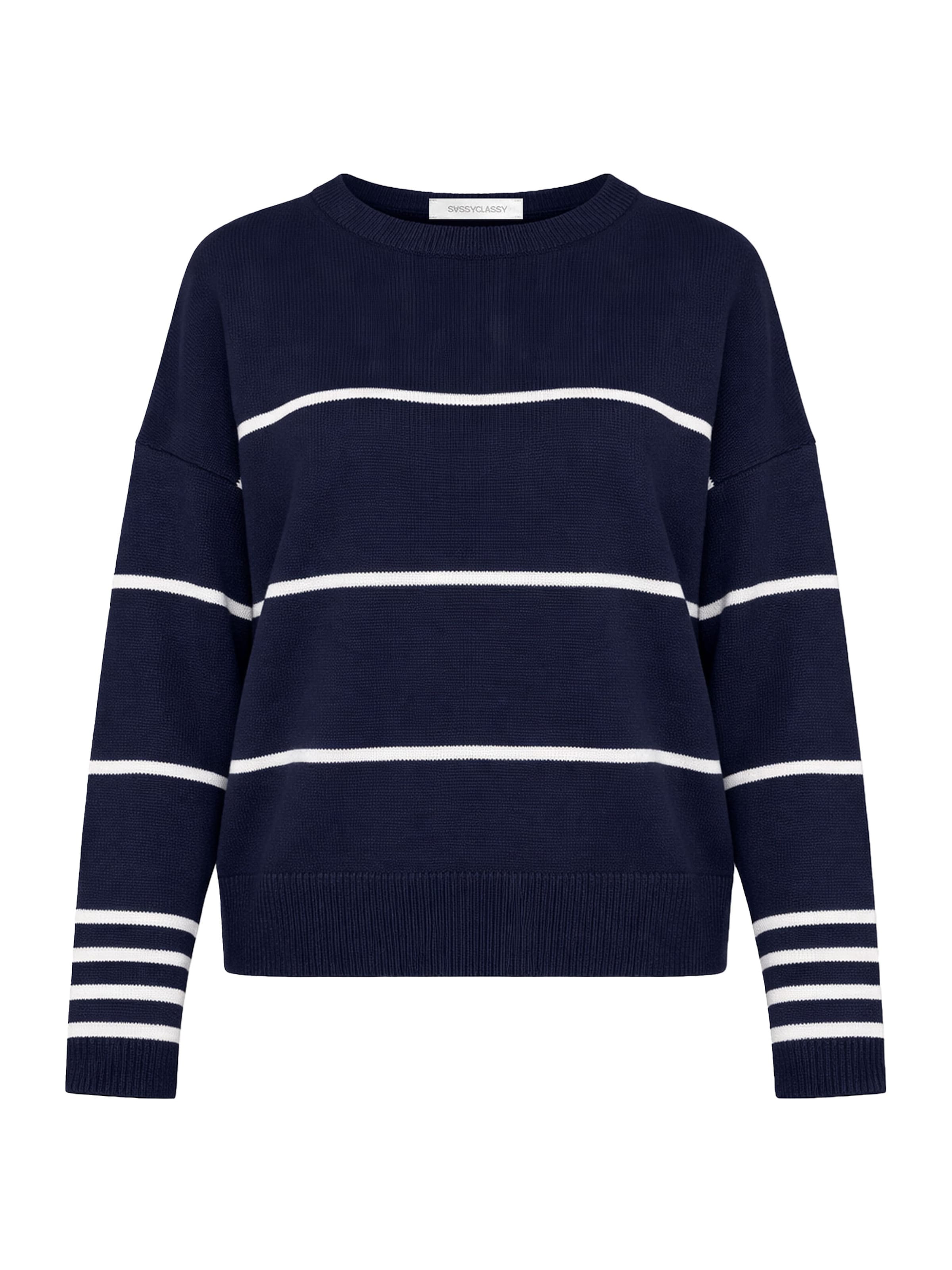 SASSYCLASSY Pullover‌‌‌‌‌‌‌‌‌‌ in Blau: Vorderseite