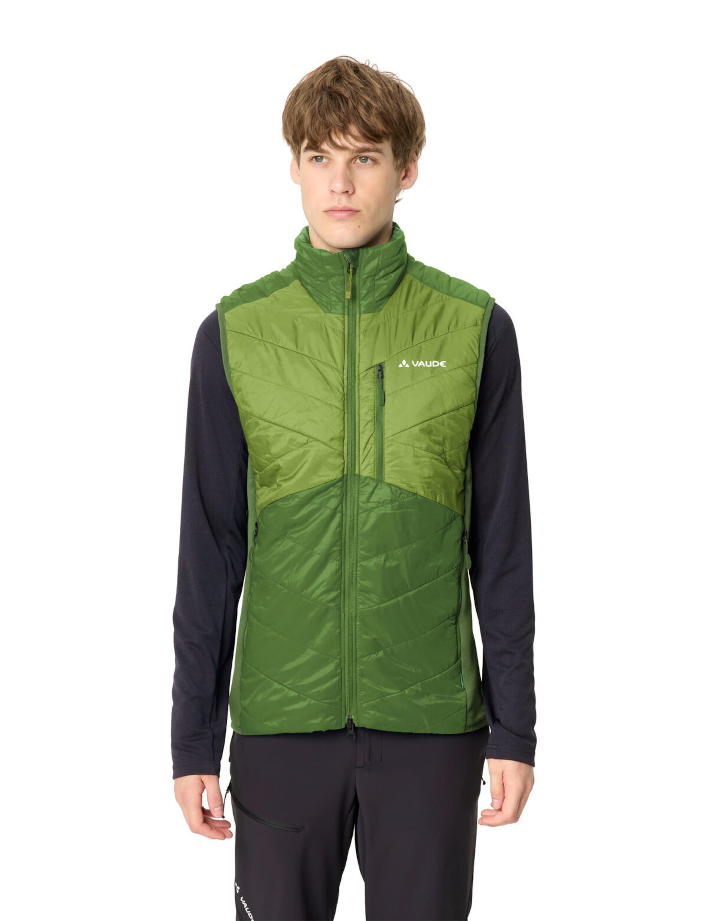 VAUDE Sports vest 'Sesvenna IV' in Green: front