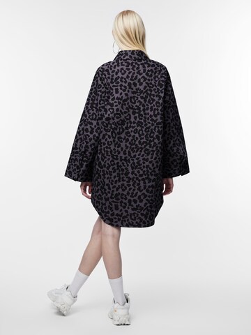 PIECES Shirt dress 'OLEO' in Grey
