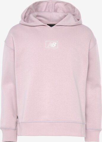 new balance Sweatshirt in Pink: predná strana