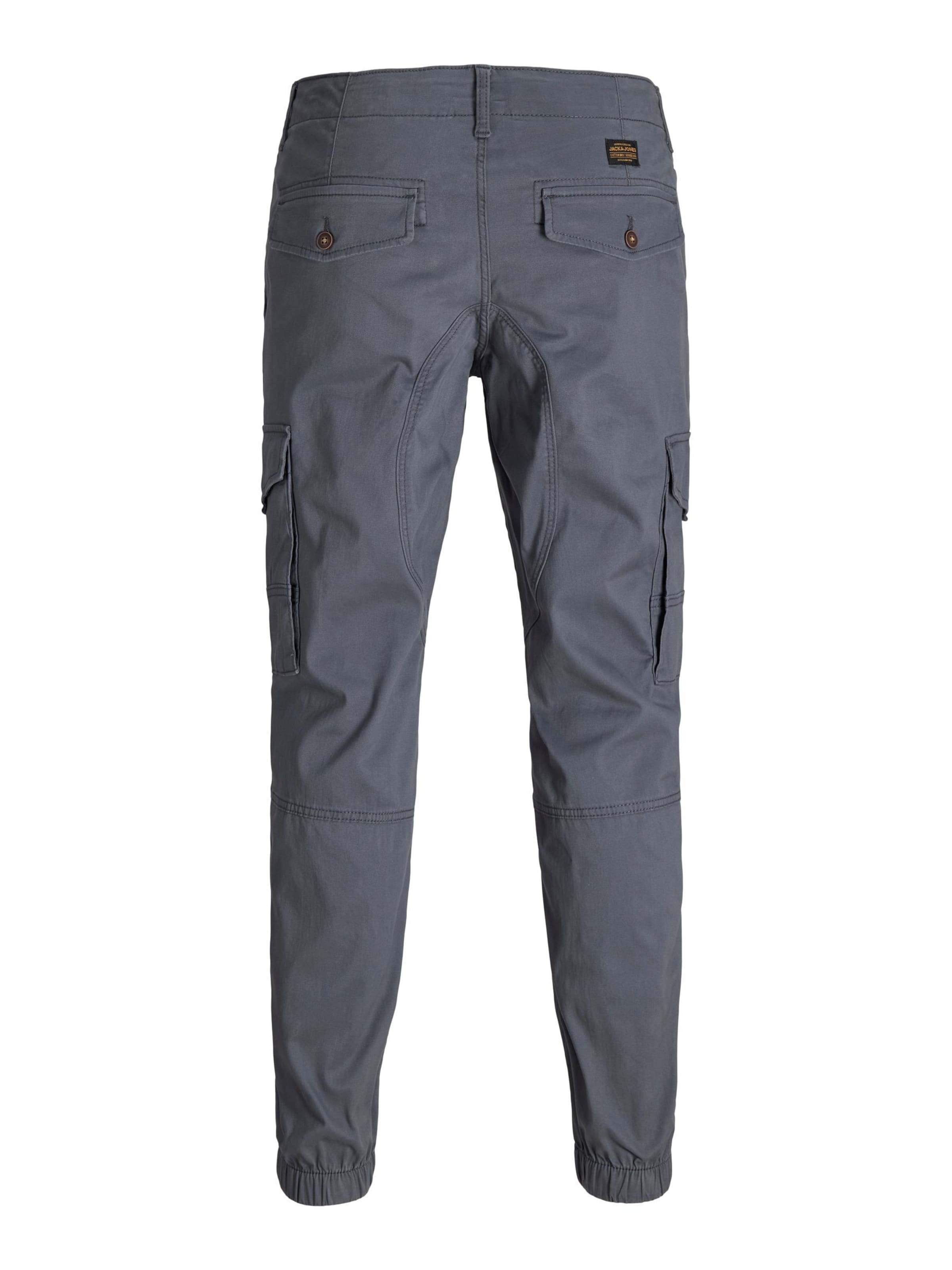 JACK & JONES Tapered Hose 'JJIPaul JJFlake' in Grau