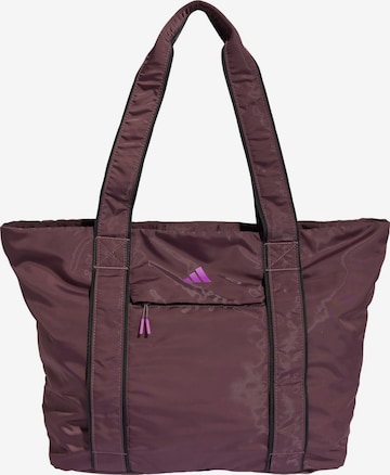 ADIDAS PERFORMANCE Sports Bag in Purple: front