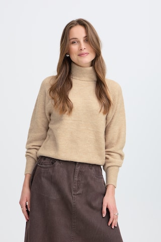 b.young Sweater 'MONNA ' in Brown: front