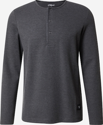 s.Oliver Shirt in Grijs: voorkant