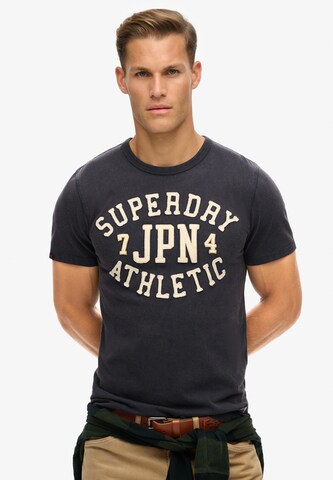 Superdry Shirt in Blauw: voorkant