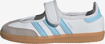 Ballerina 'Samba' di ADIDAS ORIGINALS in bianco: frontale