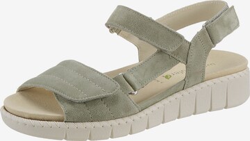 WALDLÄUFER Sandals in Green: front